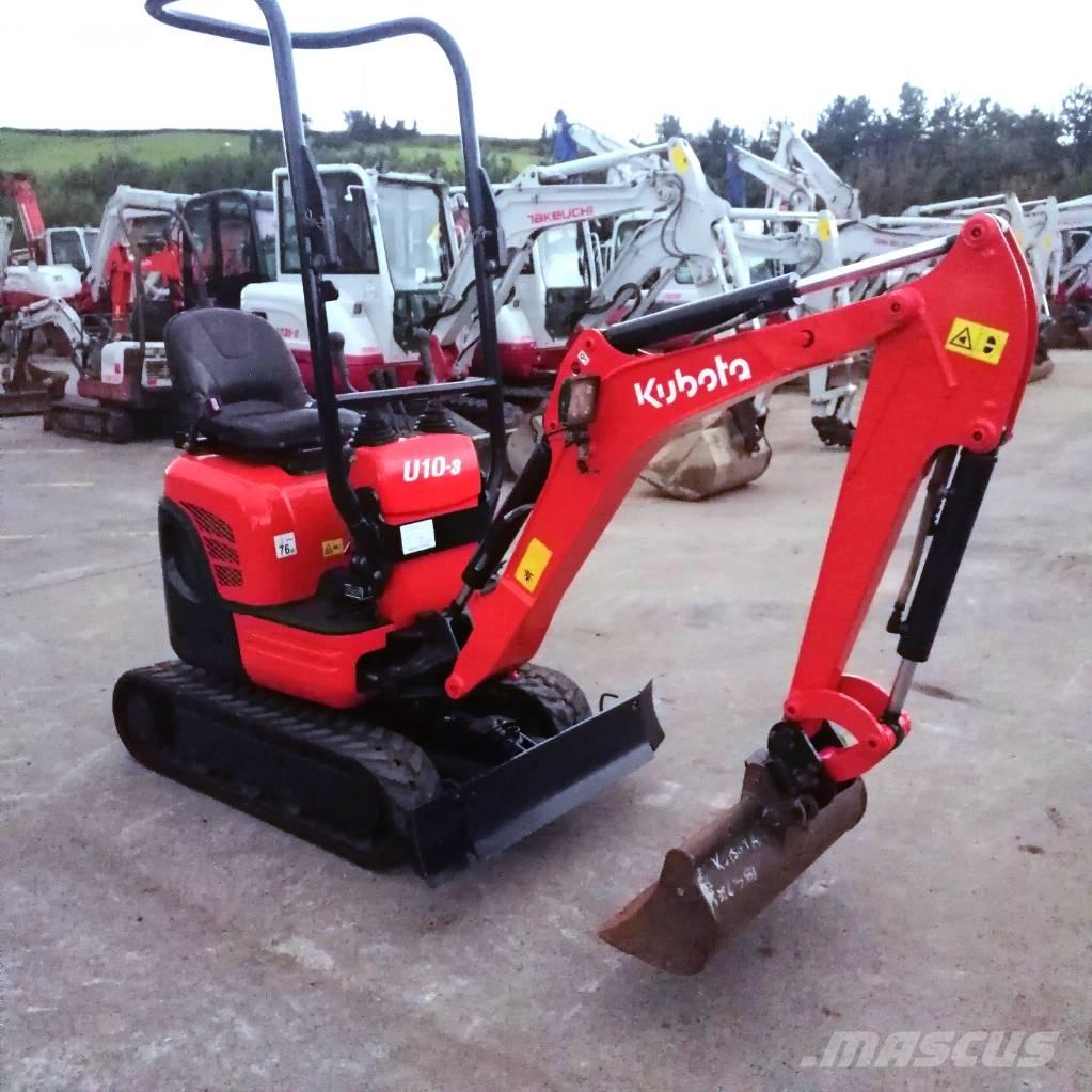 Kubota U 10-3 Mini excavadoras < 7t