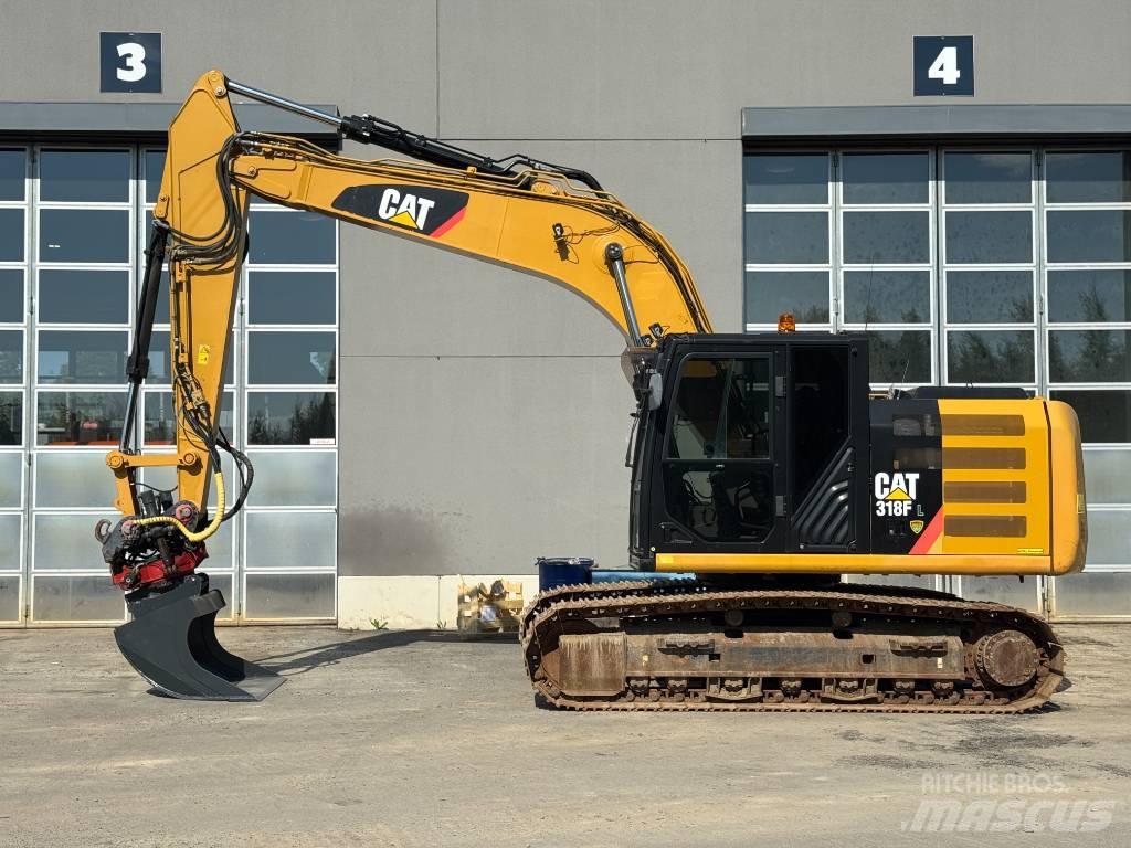 CAT 318 Excavadoras de cadenas