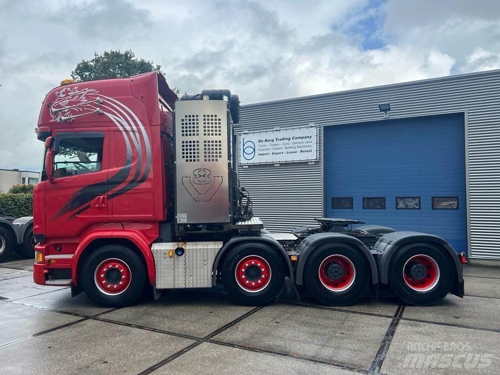 Scania R580 8x4 Cabezas tractoras