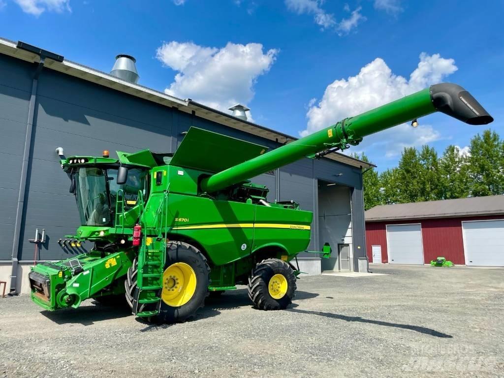 John Deere S 670 i Cosechadoras combinadas