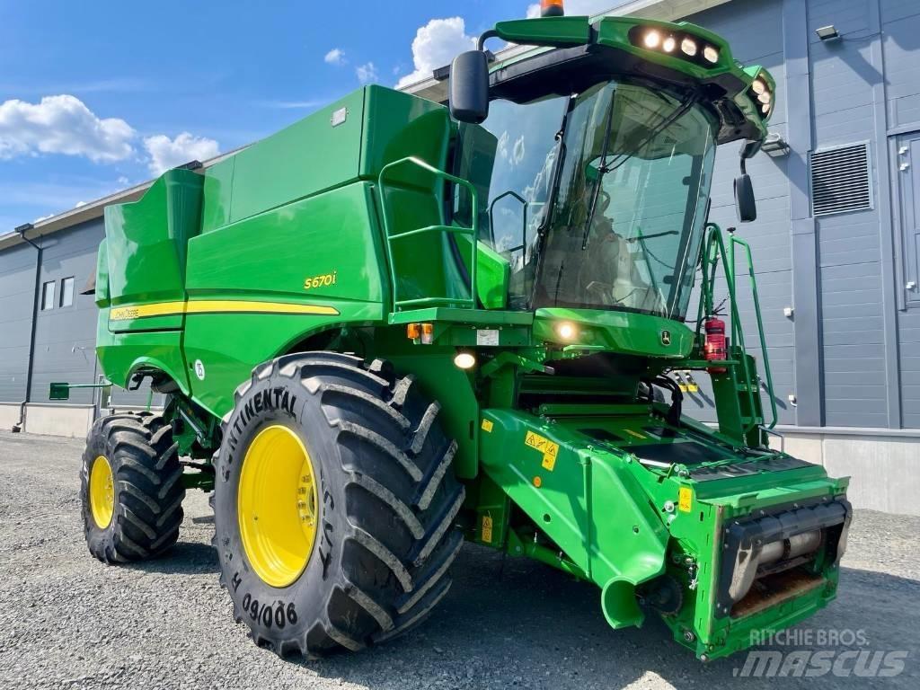 John Deere S 670 i Cosechadoras combinadas