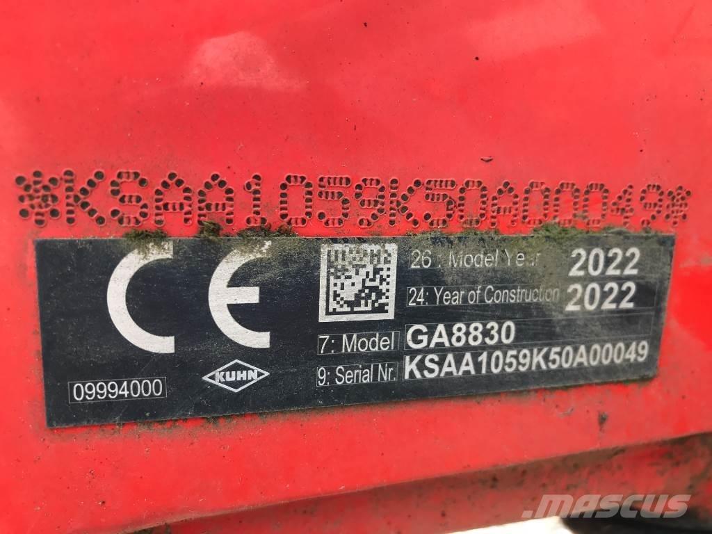 Kuhn GA 8830 Segadoras hileradoras