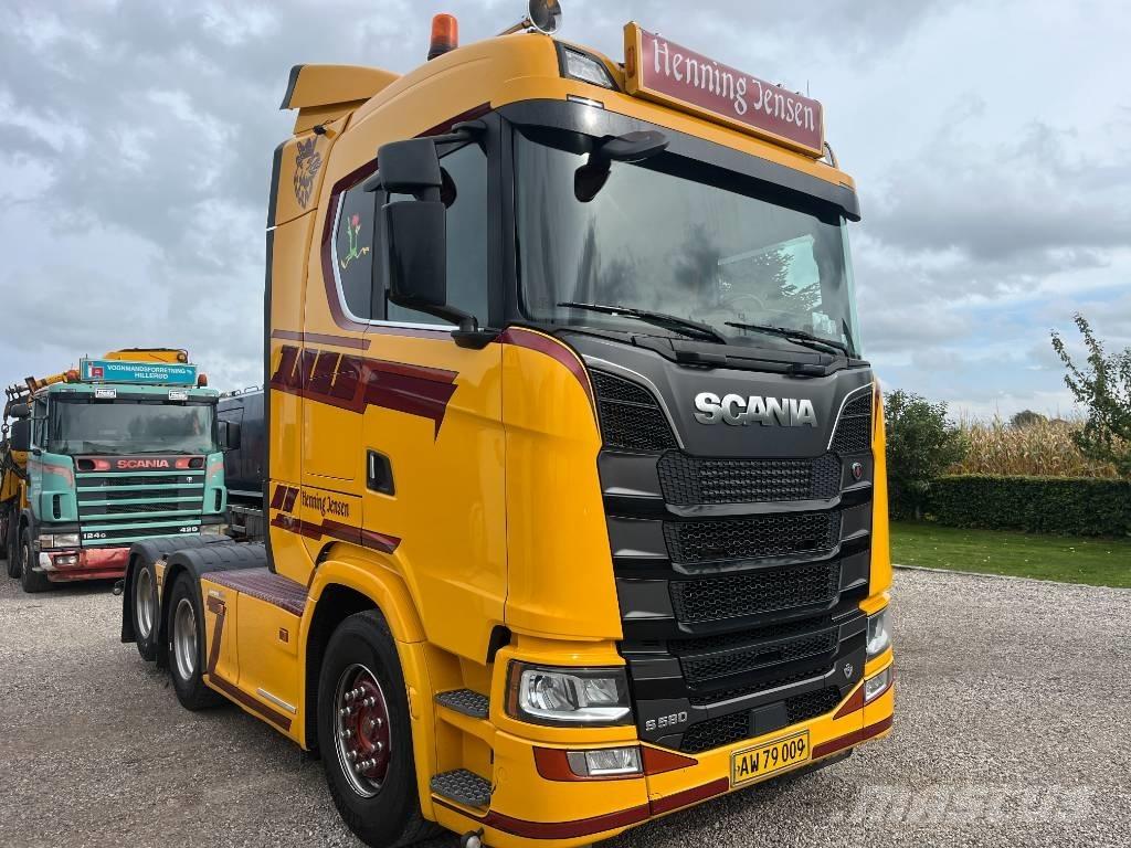 Scania S 580 V8 Cabezas tractoras