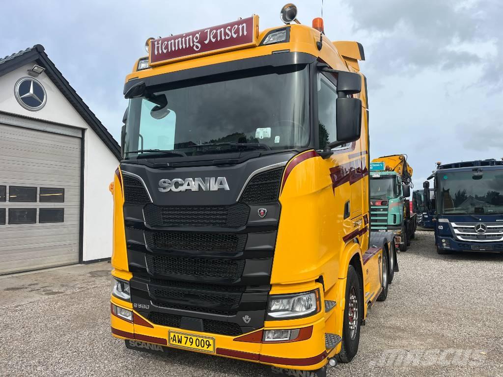 Scania S 580 V8 Cabezas tractoras