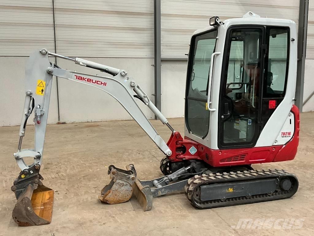Takeuchi TB 216 Mini excavadoras < 7t