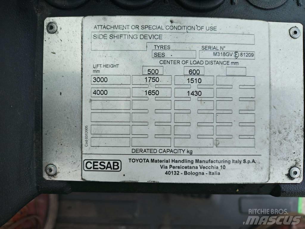 Cesab M 318 G Carretillas LPG