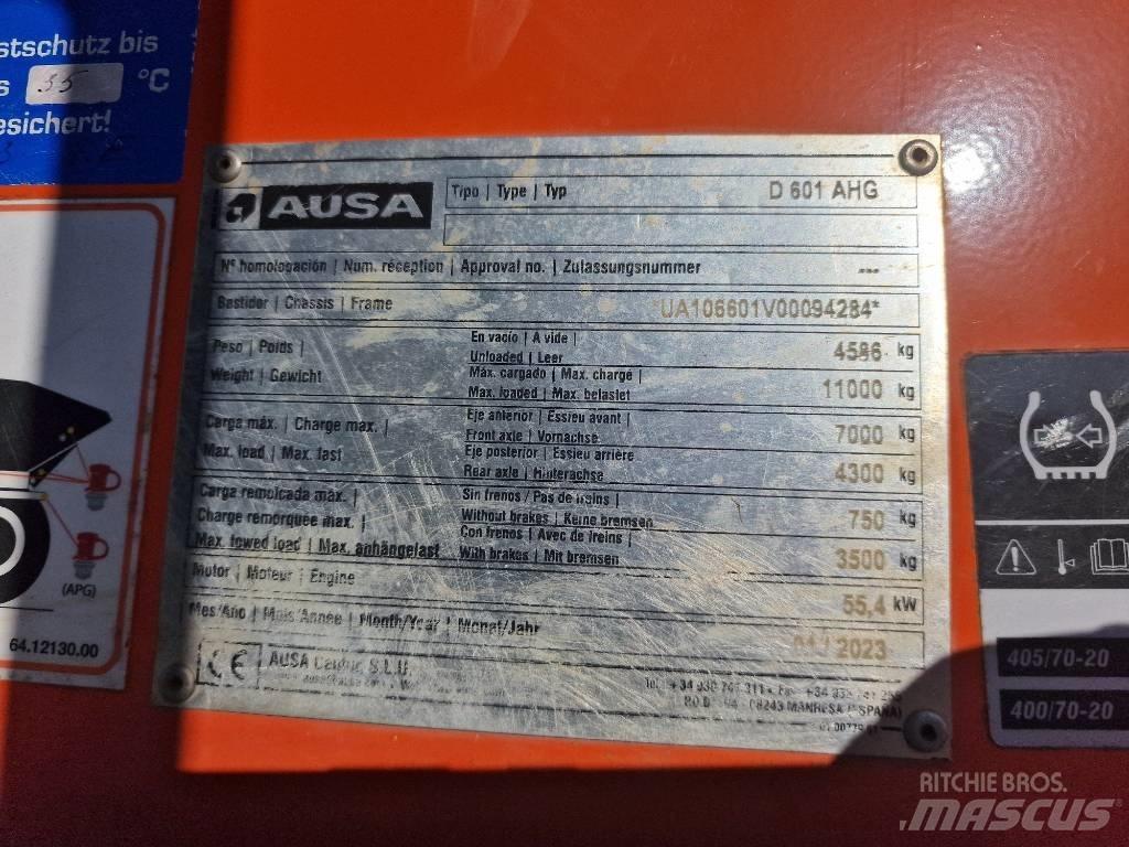 Ausa D601AHG Dúmpers articulados