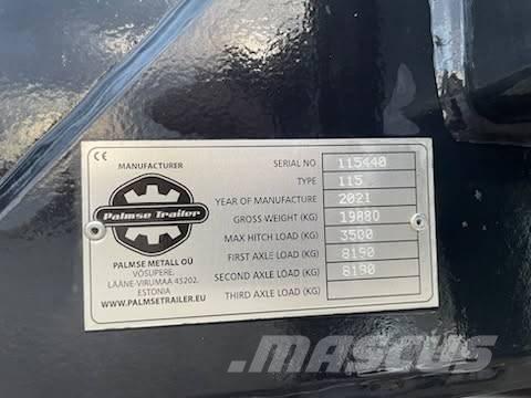Palmse Trailer 115 Semirremolques desmontables