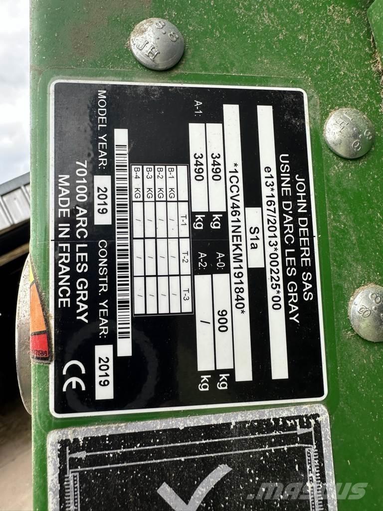 John Deere V461M Rotoempacadoras