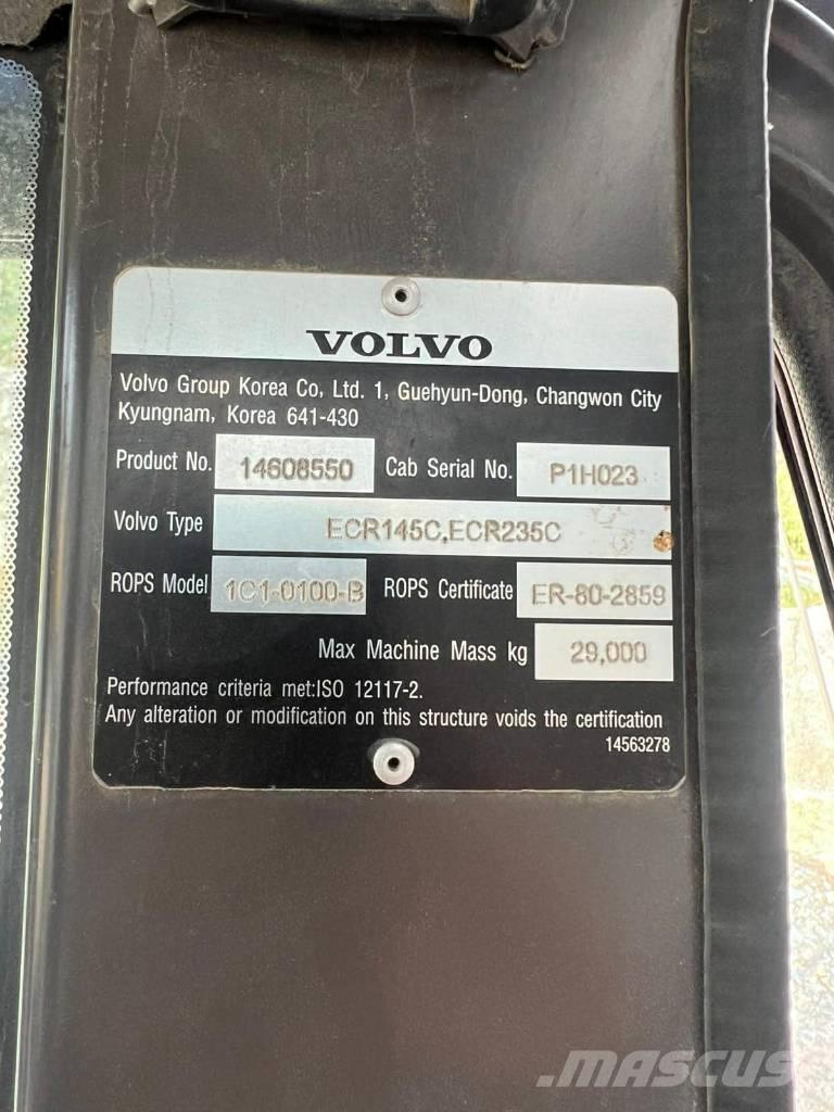 Volvo ECR 235 C L Excavadoras de cadenas