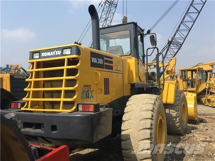 Komatsu WA 380-3 Cargadoras sobre ruedas