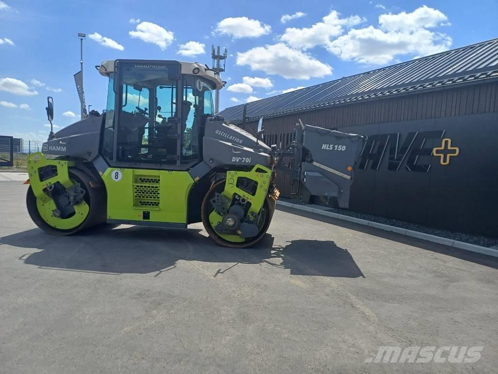 Hamm DV+ 70i VO-S Rodillos de doble tambor