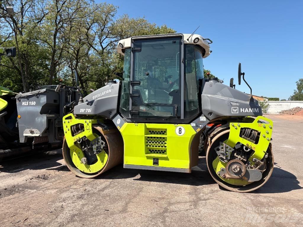 Hamm DV+ 70i VO-S Rodillos de doble tambor