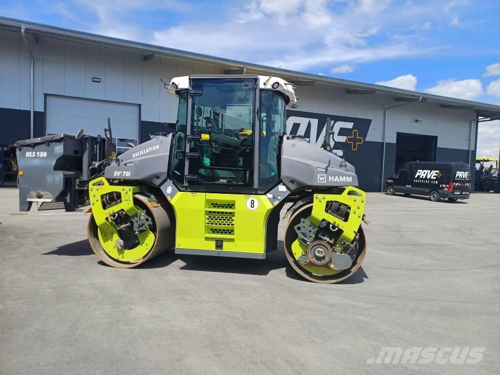 Hamm DV+ 70i VO-S Rodillos de doble tambor