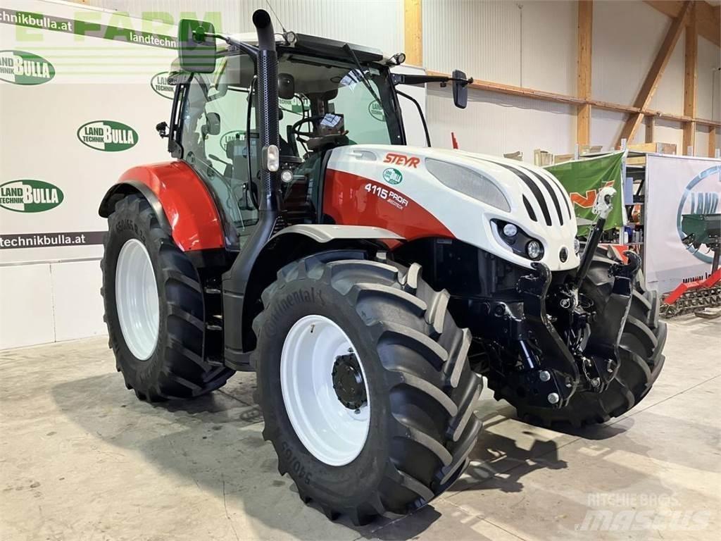 Steyr 4115 profi Tractores