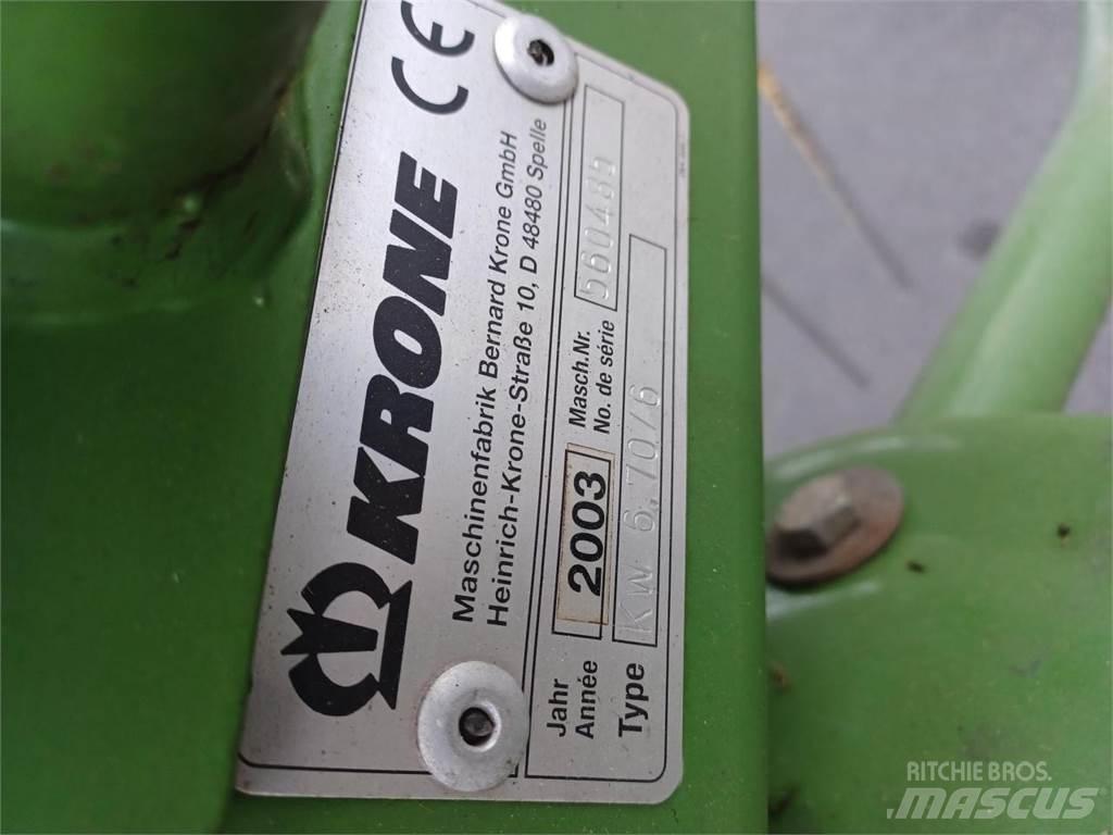 Krone KW 6.70/6 Rastrillos y henificadores