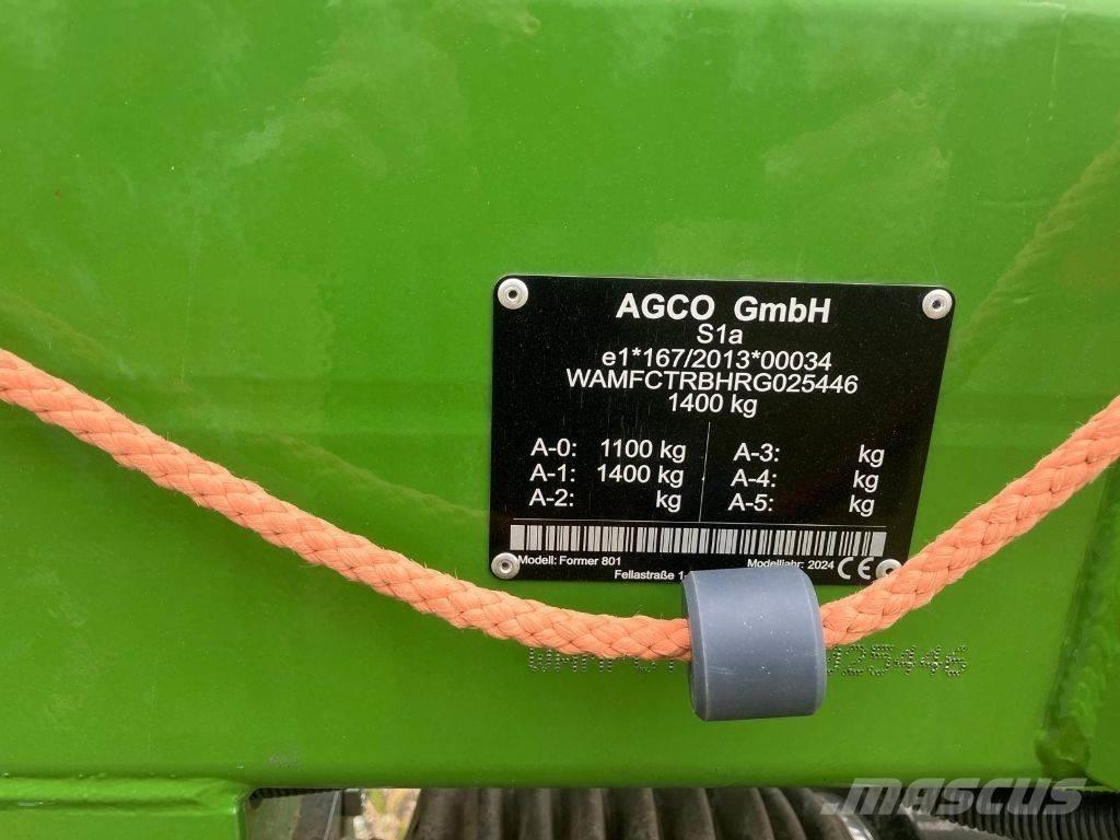 Fendt Former 801 Rastrillos y henificadores