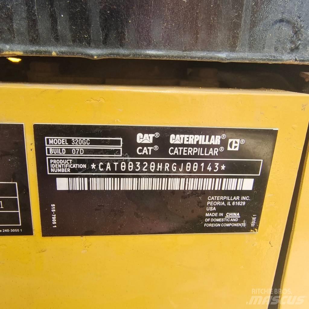 CAT 320 GC Excavadoras de cadenas