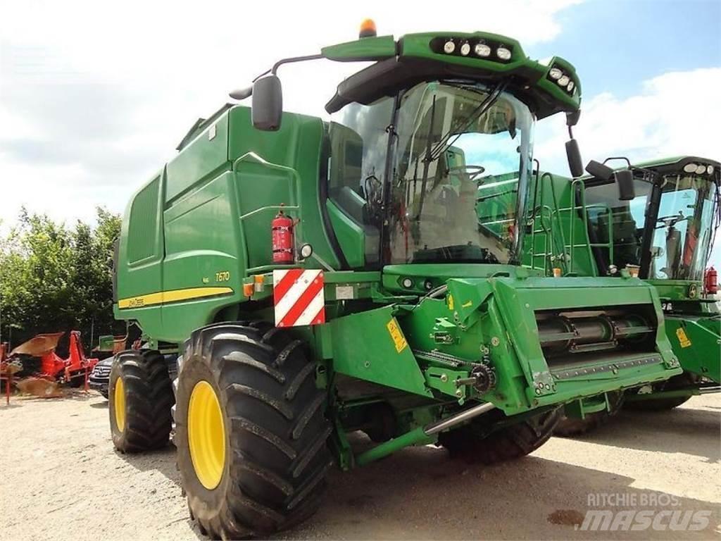 John Deere t670 Cosechadoras combinadas