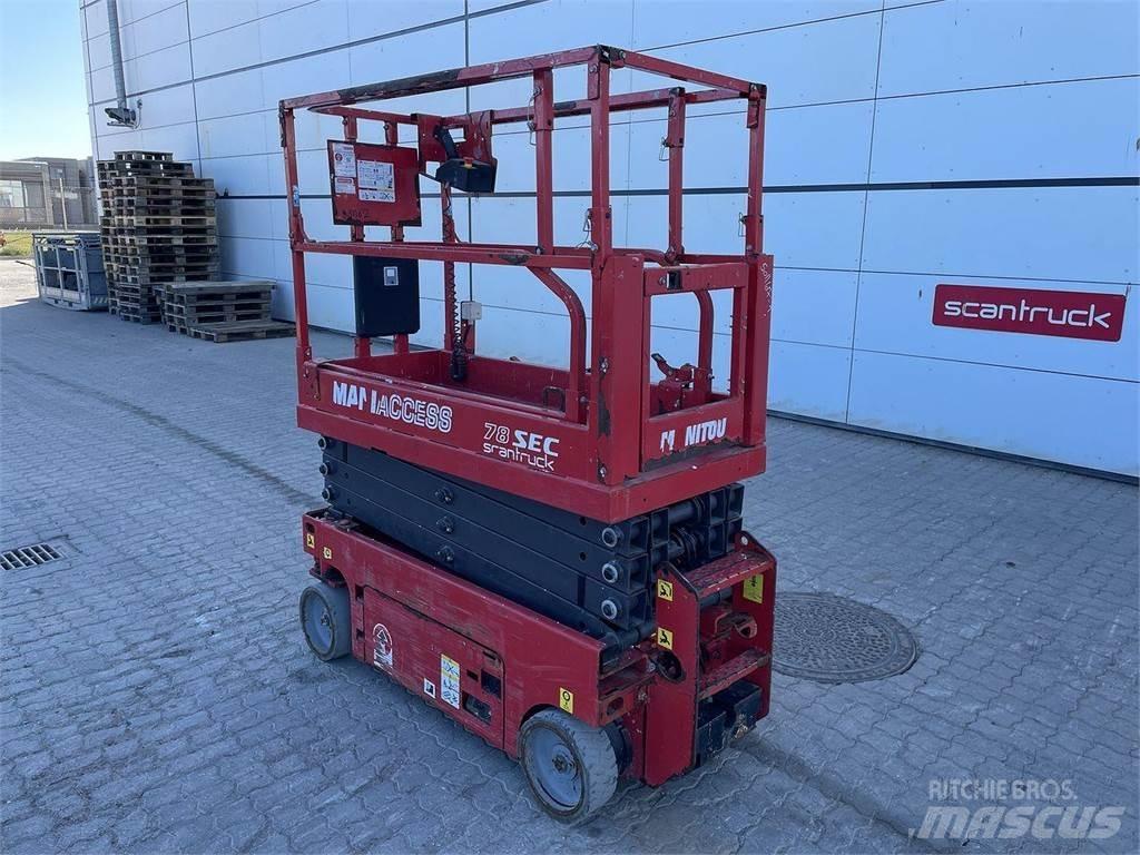 Manitou 78SEC Plataformas tijera