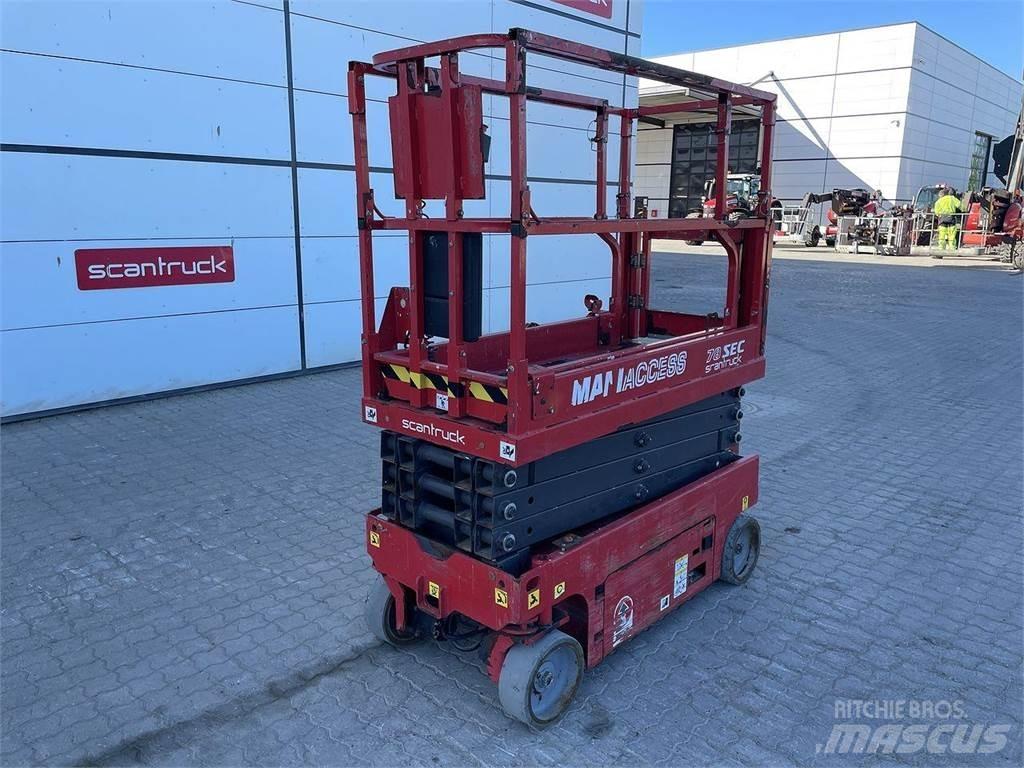 Manitou 78SEC Plataformas tijera