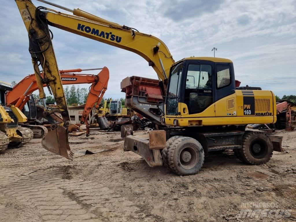 Komatsu PW 160-7 Excavadoras de ruedas
