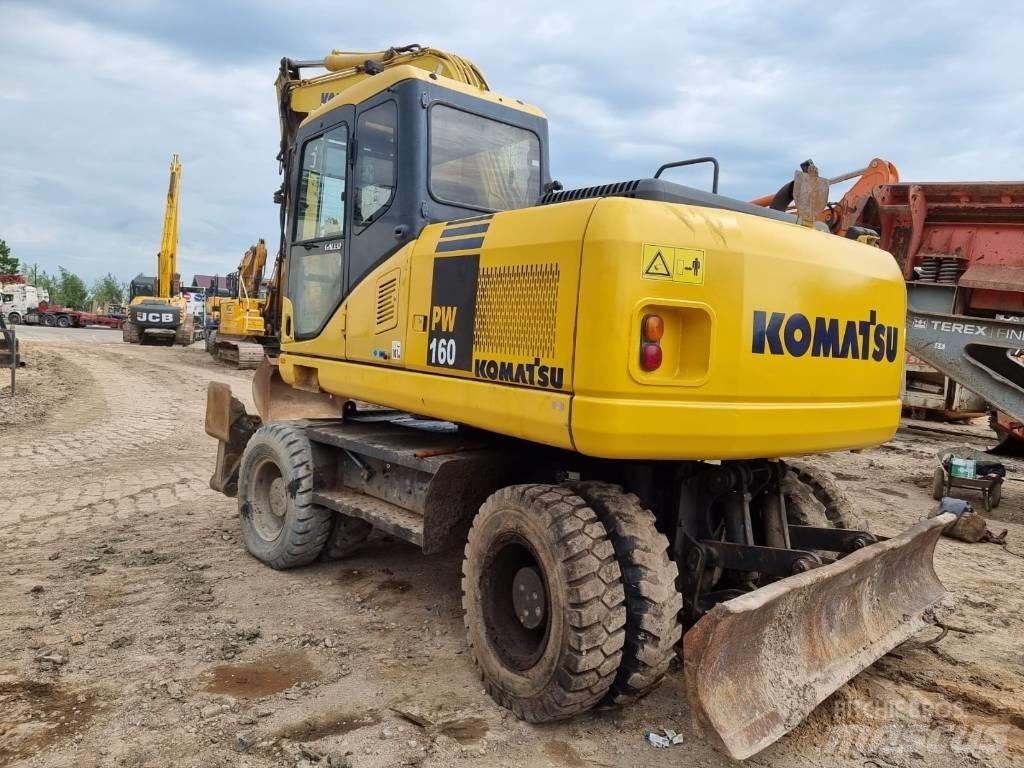 Komatsu PW 160-7 Excavadoras de ruedas