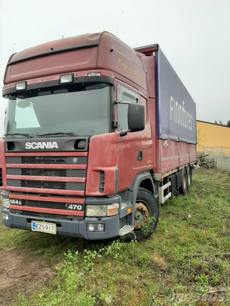 Scania R 124 Camión con caja abierta
