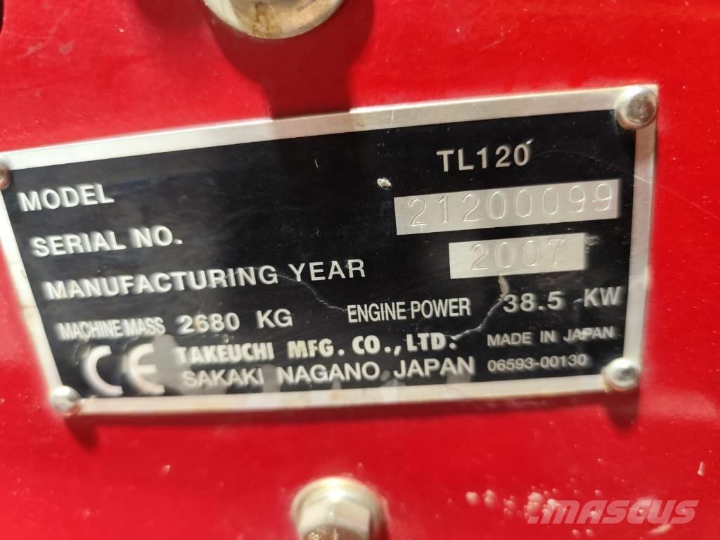 Takeuchi TL120 Minicargadoras
