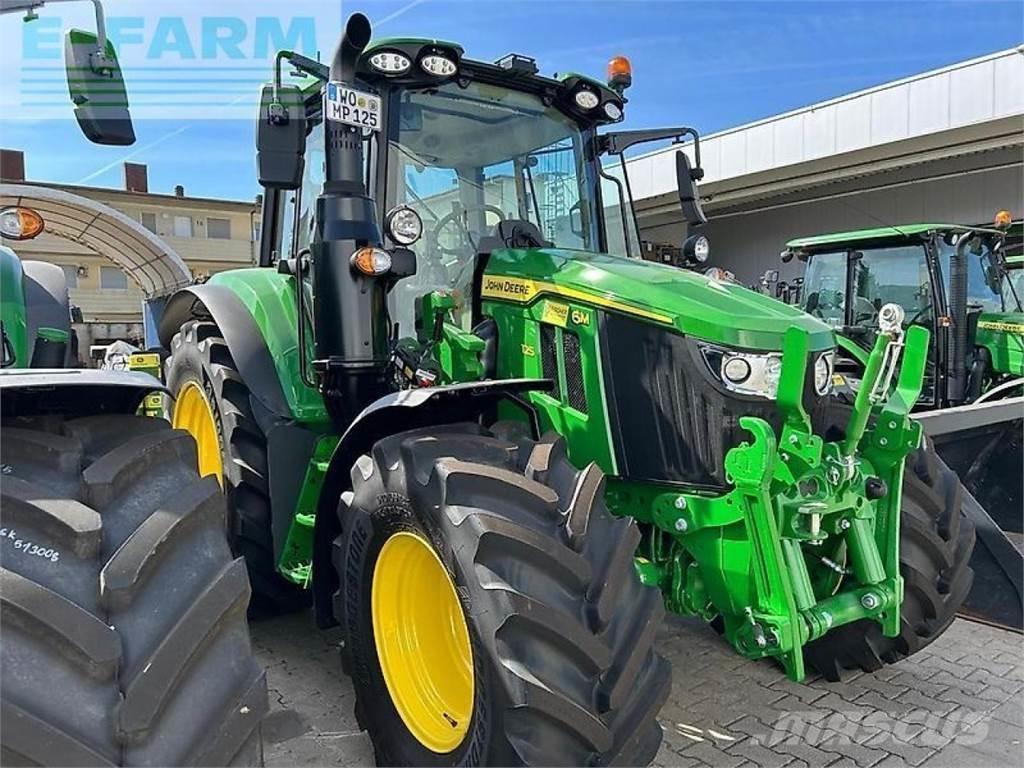 John Deere 6m 125 Tractores