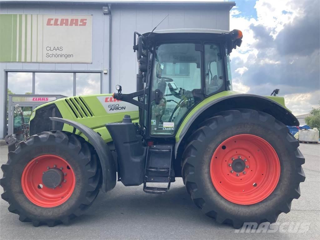 CLAAS ARION 650 Tractores
