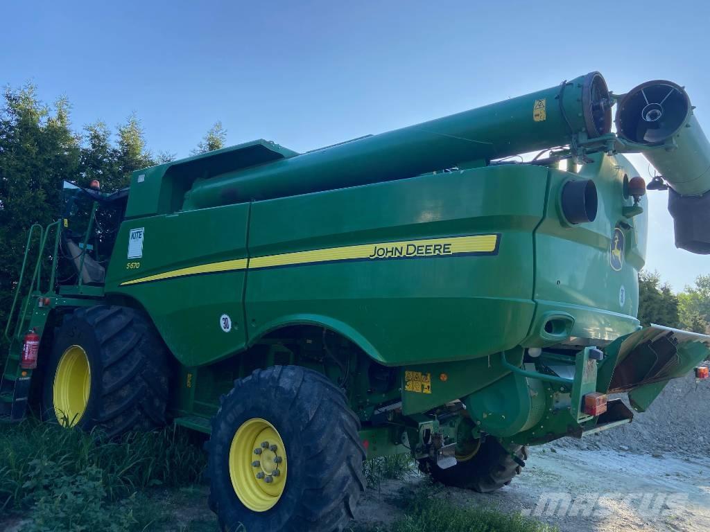 John Deere S 670 i Cosechadoras combinadas