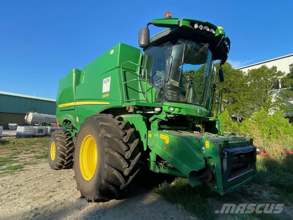 John Deere S 670 i Cosechadoras combinadas