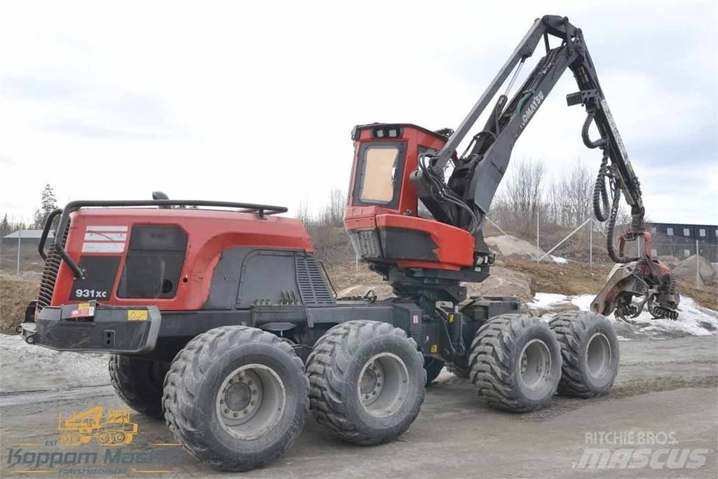 Komatsu 931XC Cosechadoras