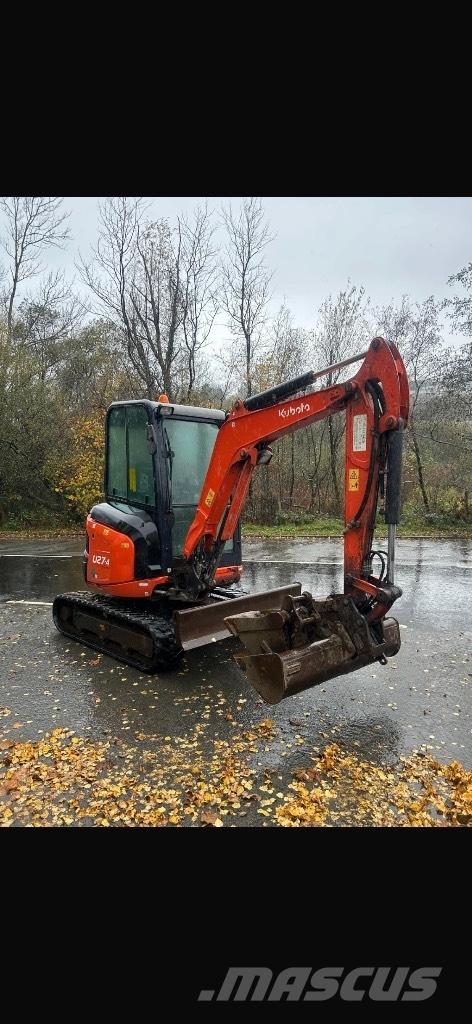 Kubota U 27-4 Mini excavadoras < 7t
