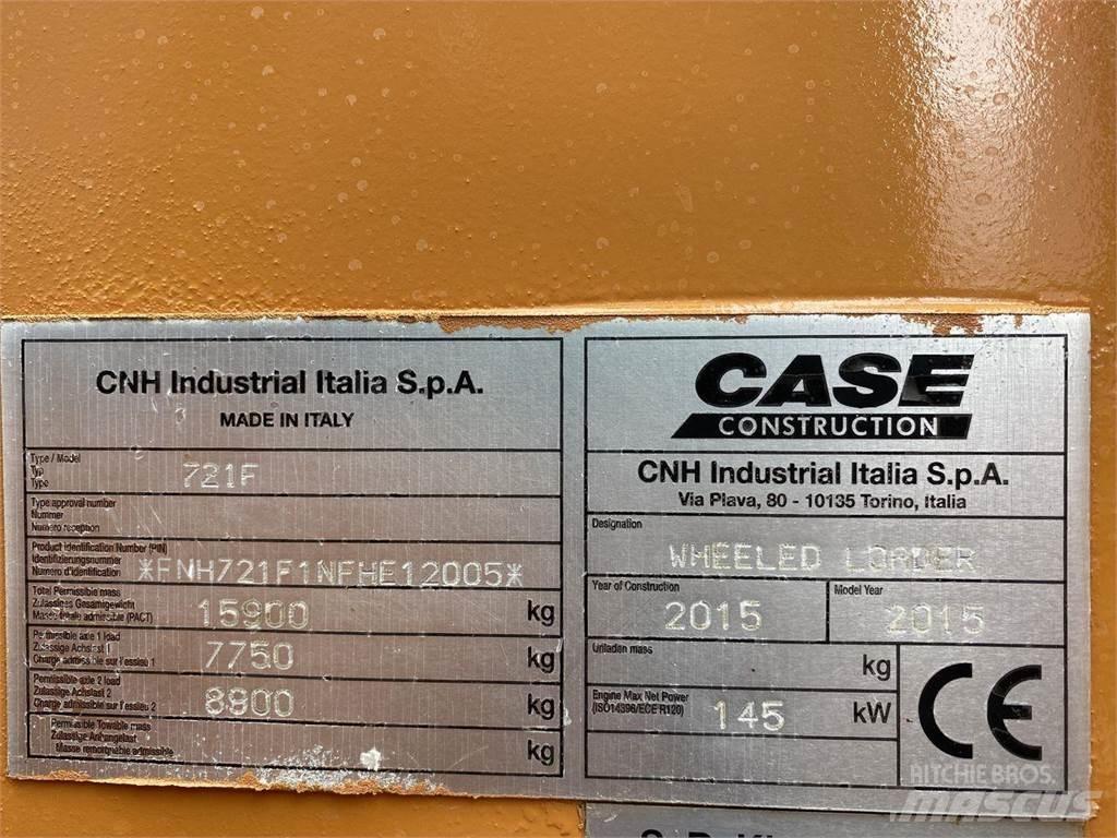 CASE 721F Cargadoras sobre ruedas
