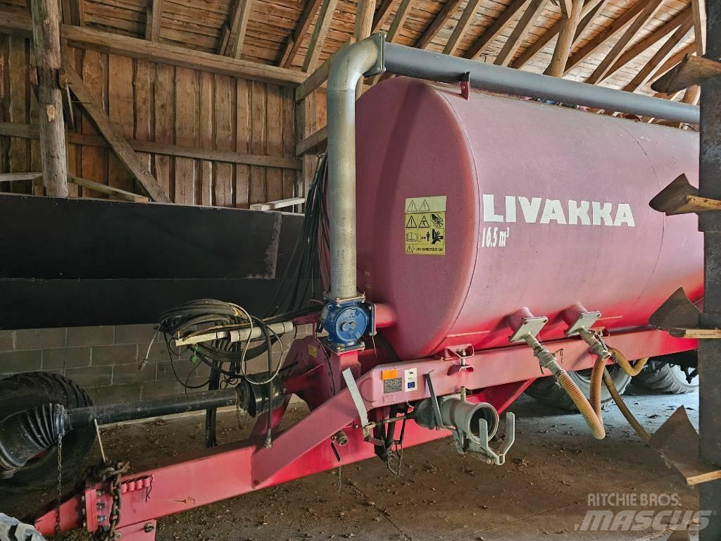 Livakka 16.5 M3 Cisternas o cubas esparcidoras de purín