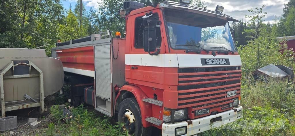Scania 142 H Camiones de Bomberos