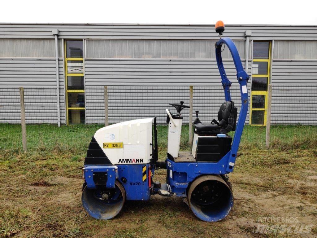 Ammann AV 20-2 Rodillos de doble tambor