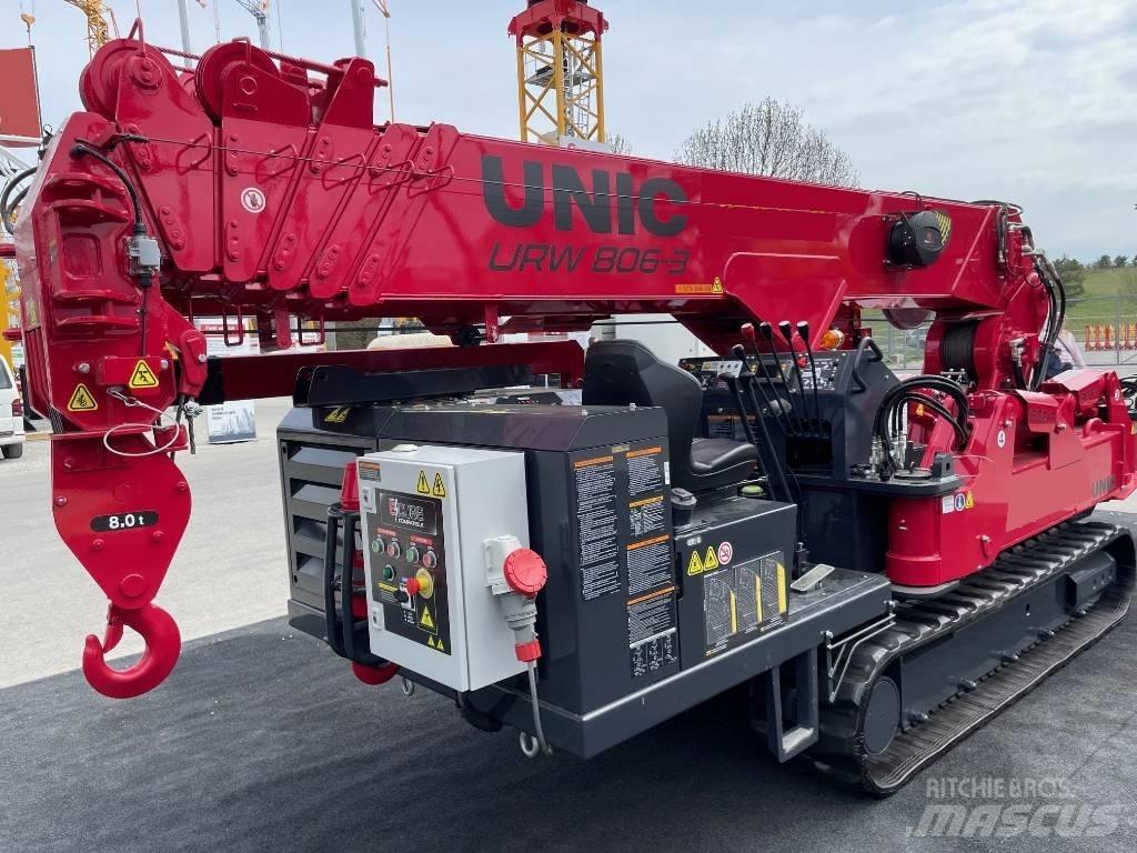 Unic URW-806-3 Grúas de oruga