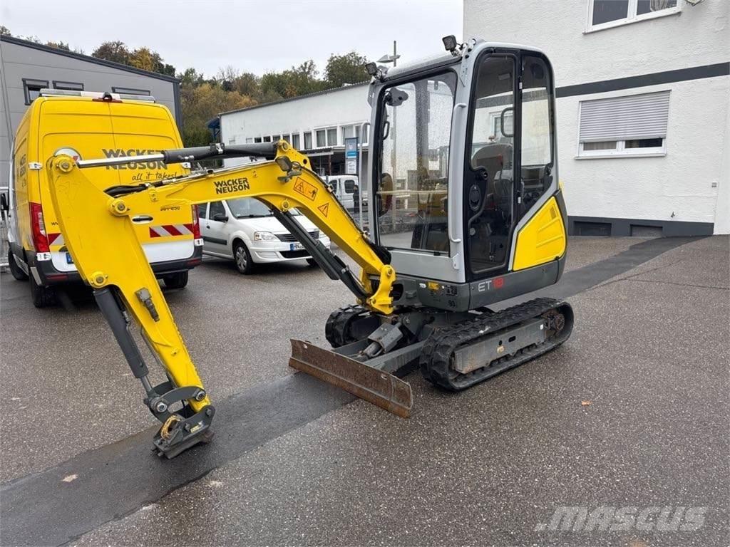 Wacker Neuson ET18 Excavadoras de cadenas