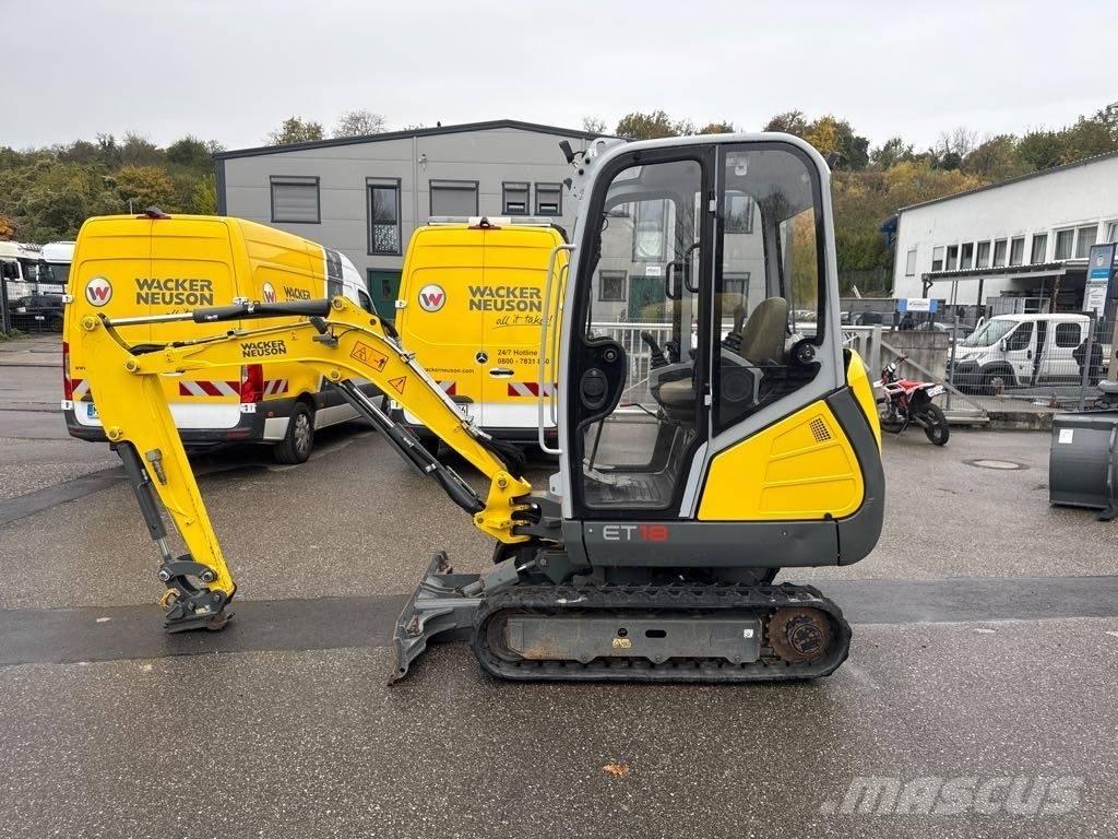 Wacker Neuson ET18 Excavadoras de cadenas