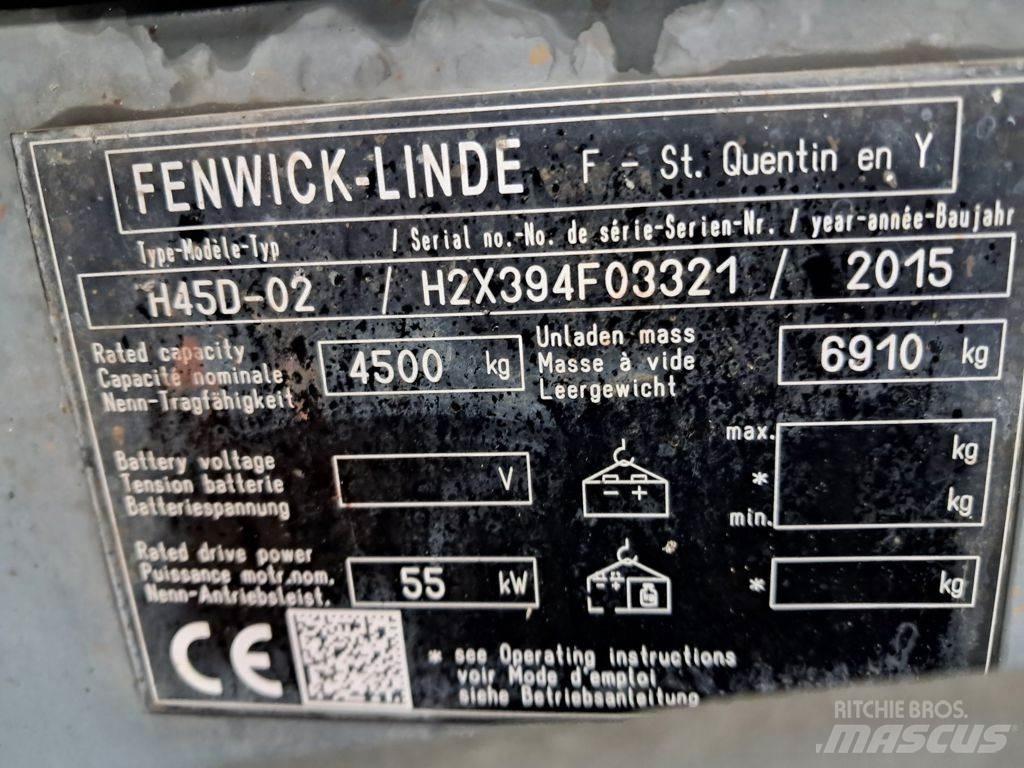 Linde H45D-02 Carretillas diesel