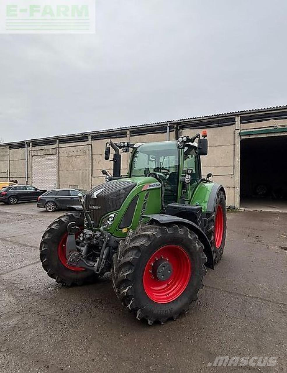Fendt 724 vario Tractores