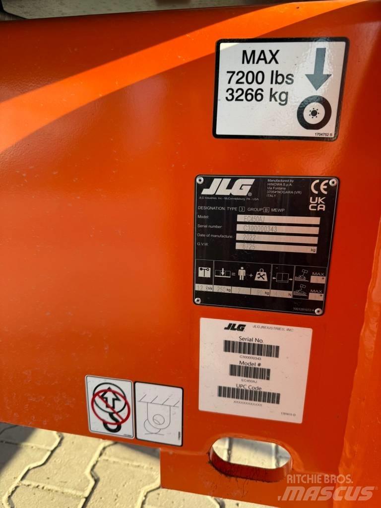 JLG EC450AJ Plataforma de trabajo articulada