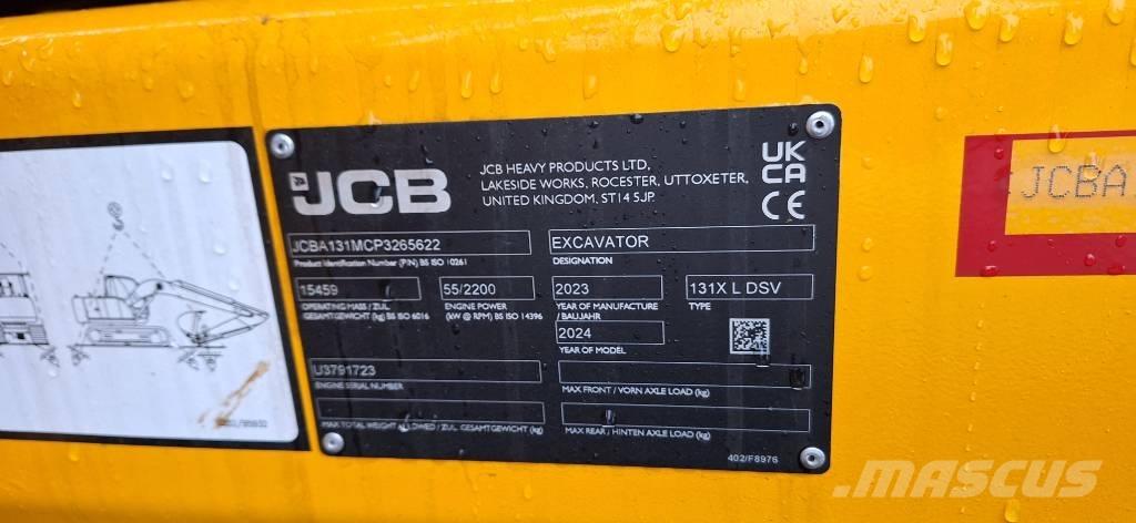 JCB 131 X Excavadoras de cadenas
