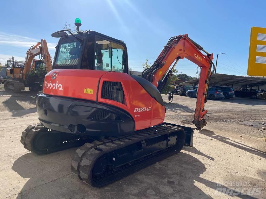 Kubota KX 080-4 Excavadoras 7t - 12t