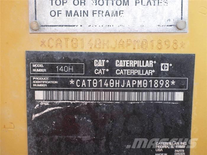 CAT 140 H Motoniveladoras