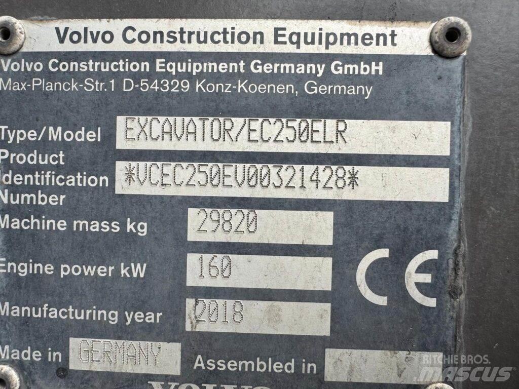 Volvo EC250ELR Excavadoras de cadenas
