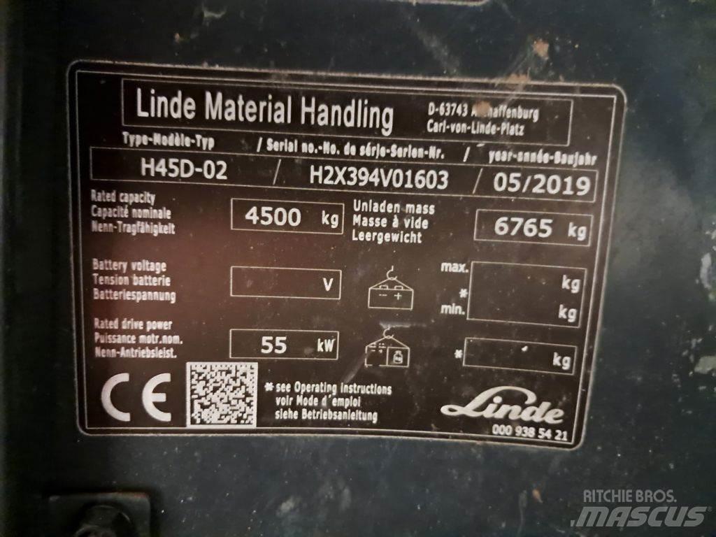 Linde H45D-02 Carretillas diesel